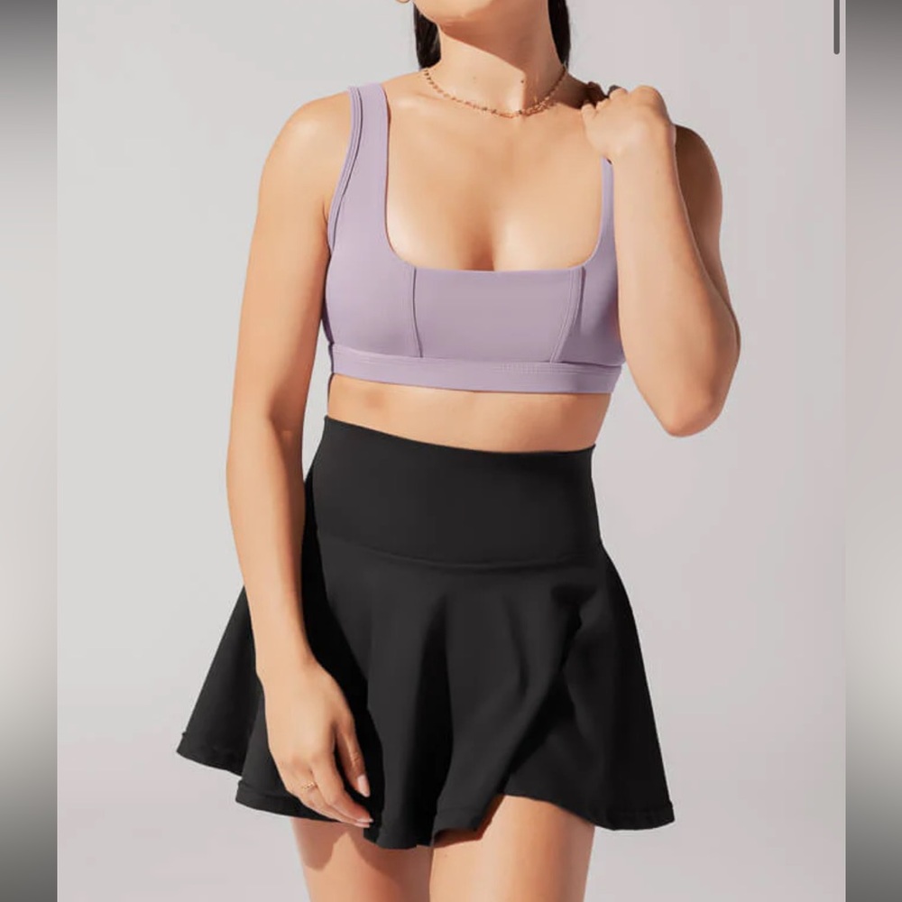 POPFLEX Black Twirl Skort Size Small